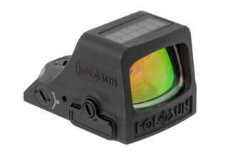 Holosun HE508T-X2 red dot sight features a titanium construction